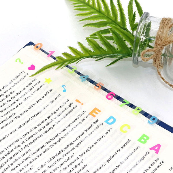 Alphabetical Memo Sticky Notes Book marks