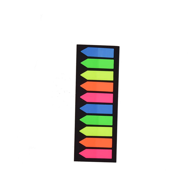 Fluorescent Self Adhesive Memo Pad Sticky Notes Bookmarks